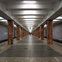 Photo taken at metro Kaluzhskaya by Витте Адам on 12/19/2020