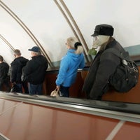 Photo taken at metro Borovitskaya by Витте Адам on 11/6/2020