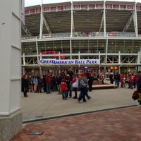 Photo taken at Great American Ball Park by Robert F. on 4/19/2013