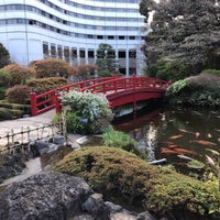 Photo taken at Japanese Garden - Hotel New Otani by Level 3. on 3/31/2019