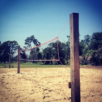 Photo taken at Memorial Park Sand Volleyball Court by Zach D. on 5/18/2013