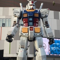 Photo taken at Gundam Front Tokyo Official Shop by beamberry on 12/31/2015