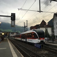 Photo taken at Bahnhof Stans by Leonardo V. on 8/29/2016