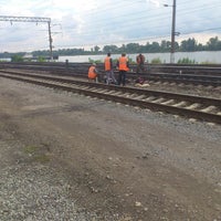 Photo taken at “Kiziterinka” Railway Platform by Дмитрий К. on 9/5/2013
