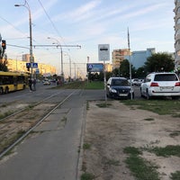 Photo taken at Трамвайна зупинка «Маршала Малиновського» by Oleksiy N. on 9/7/2021