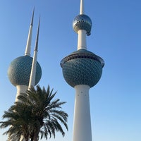 Photo taken at Kuwait Towers by Zyad on 5/4/2024