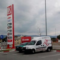 Photo taken at Lukoil by zzip k. on 9/4/2013