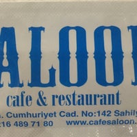 Photo taken at Saloon Cafe by 💛💙 Muharrem I. on 2/21/2016