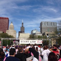Photo taken at Susan G. Komen Chicago Race for the Cure by M &amp;amp; M. on 5/11/2014