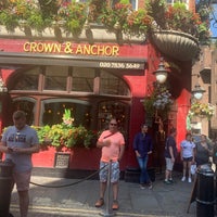 Photo taken at The Crown &amp; Anchor by Stefan H. on 7/29/2019