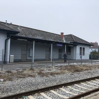 Photo taken at Fischamend Bahnhof by GS Tolga C. on 1/31/2019