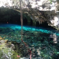 Photo taken at Gran Cenote by sulivella on 9/5/2015