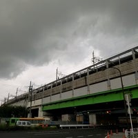 Photo taken at 新木場駅バス停 by まさやん on 8/22/2021
