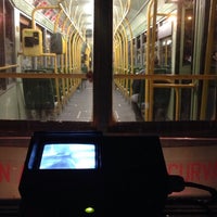 Photo taken at Capolinea Tram 5 (dir. Termini) by Michele A. on 5/5/2014