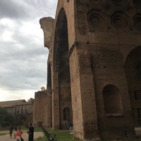Photo taken at Basilica of Maxentius and Constantine by Tom B. on 10/4/2018