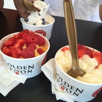 8/5/2015 tarihinde Frances Y.ziyaretçi tarafından Golden Spoon Frozen Yogurt'de çekilen fotoğraf