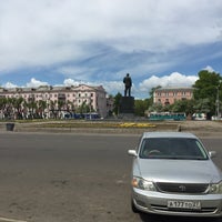 Photo taken at Площадь им. Ленина by Алексей Т. on 5/25/2017