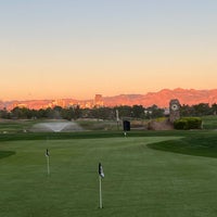 Photo taken at Desert Pines Golf Club and Driving Range by Kyle A. on 10/7/2022