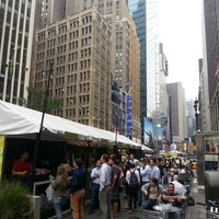 Photo taken at Garment District Outdoor Food Market by Urbanspace by Kevin M. on 9/29/2014