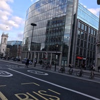Photo taken at Holborn Circus by Olivera on 3/20/2018