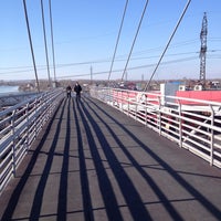 Photo taken at Надземный переход (пешеходный мост) у «Фортуны» by Игорь К. on 10/25/2014