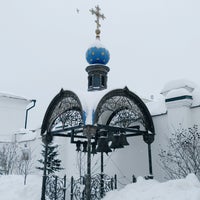 Photo taken at Казанский Богородицкий мужской монастырь by Даша on 12/31/2018