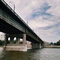 Photo taken at Ленинградский мост by Даша on 6/8/2021