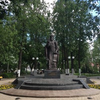 Photo taken at Памятник преподобному Трифону Вятскому by Marina A. on 6/6/2016