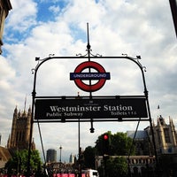 Photo taken at Westminster Station Parliament Square Bus Stop by Veronika C. on 6/26/2013