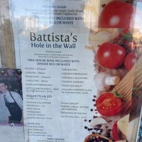 Photo taken at Battista&amp;#39;s Hole In The Wall by Jeffrey S. on 11/5/2021