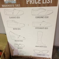 Toms factory shop sale