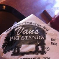 Photo taken at Van&amp;#39;s Pig Stand - Highland Street by Jeremy F. on 5/13/2013
