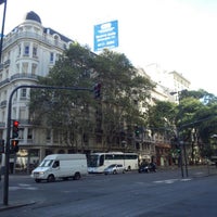 Photo taken at Avenida Eduardo Madero by みゃ ら. on 4/26/2014