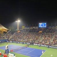 Photo taken at Dubai Duty Free Dubai Tennis Championships by Valeria P. on 2/26/2022