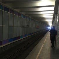 Photo taken at metro Tekstilshiki, line 7 by Khristian T. on 11/2/2019