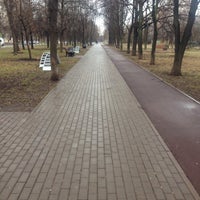 Photo taken at Сквер на Волжском Бульваре by Khristian T. on 4/13/2017