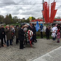 Photo taken at Памятник воинам села Федосьина by Эрнест М. on 5/9/2021