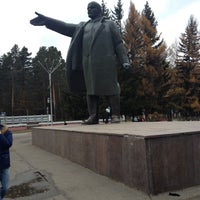 Photo taken at Памятник Ленину by Dmitry B. on 11/2/2013