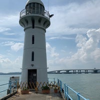 Photo taken at Johore Strait Lighthouse by Sheep M. on 4/30/2022