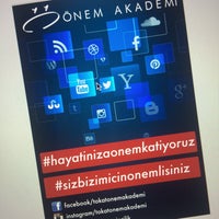 Photo taken at Önem Akademi by Onder D. on 9/30/2016