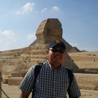 Photo taken at Great Sphinx of Giza by Muhammad I. on 9/1/2017