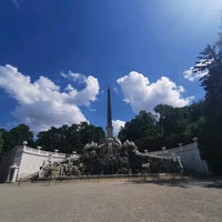 Photo taken at Obeliskenbrunnen by Cristina V. on 6/26/2021