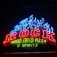 Photo taken at The Rock Wood Fired Pizza by Mark G. on 11/17/2012