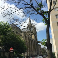 Photo taken at Église Notre-Dame de la Croix by Lulu C. on 6/24/2016