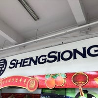 Photo taken at Sheng Siong Supermarket by Nick on 2/7/2018