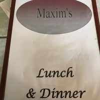 Photo taken at Maxim&amp;#39;s Restaurant &amp;amp; Lounge by Melissa B. on 4/27/2017