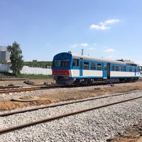 Photo taken at Ж/д станция «Черкизово» by Mariya R. on 5/20/2014