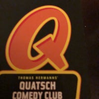Photo taken at Quatsch Comedy Club by Ka W. on 12/14/2018