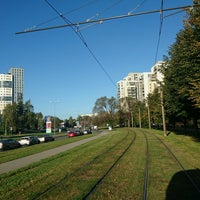 Photo taken at 4. tramvajs | Centrāltirgus - Imanta by Iva . on 10/1/2016