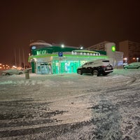 Photo taken at АЗС BP &amp;amp; Wild Bean Café by Andrey K. on 1/21/2022